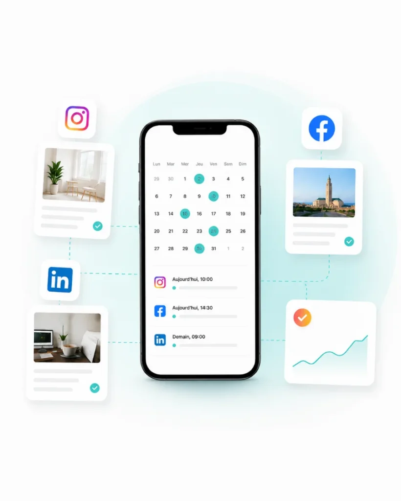 pack automatisation reseaux sociaux à Casablanca