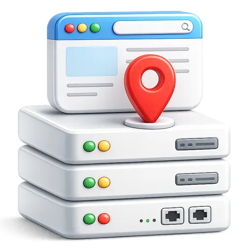 icone serveur site web
