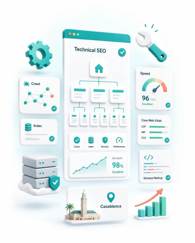 pack seo technique à Casablanca